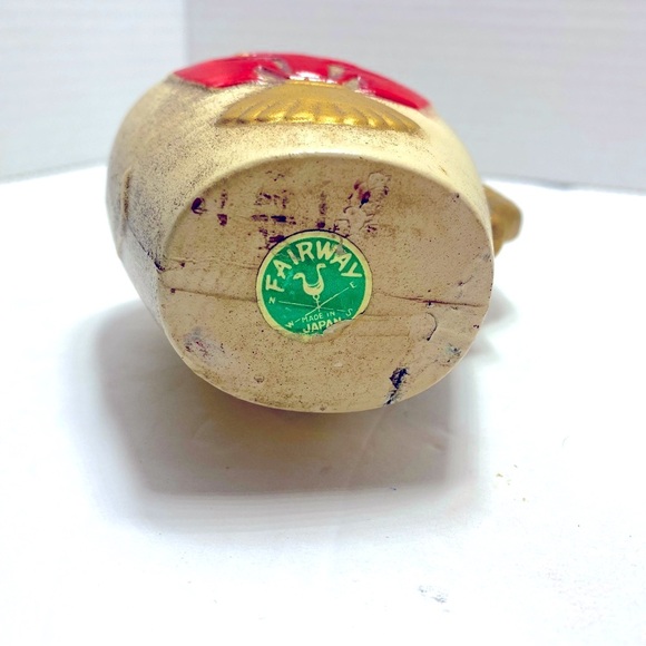 Vintage western/ southwestern red & tan style oil lamp - Thunderbird with arrows - Picture 6 of 9